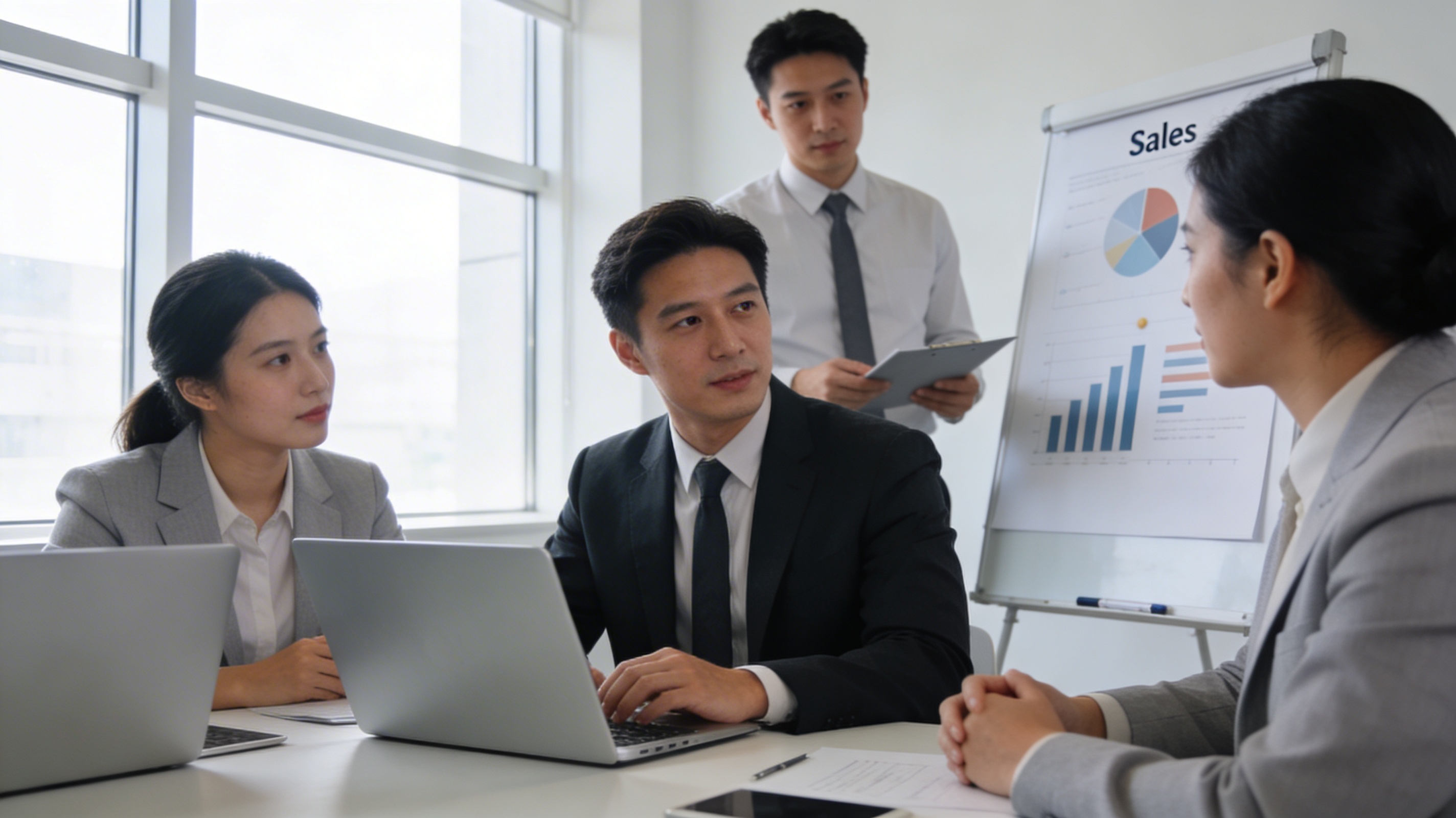B2B sales prospecting dashboard comparison