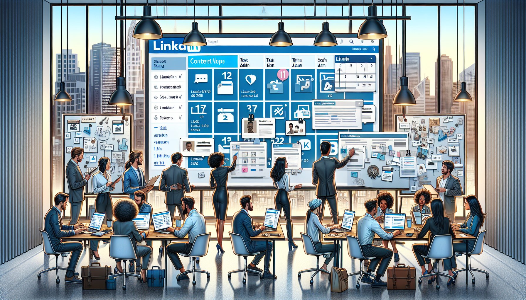 LinkedIn Content Strategy for B2B Sales Professionals